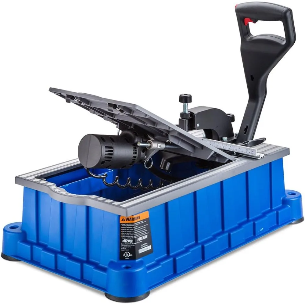 

Premium Living Room Improvement DB210 Foreman Pocket-Hole Machine, Blue