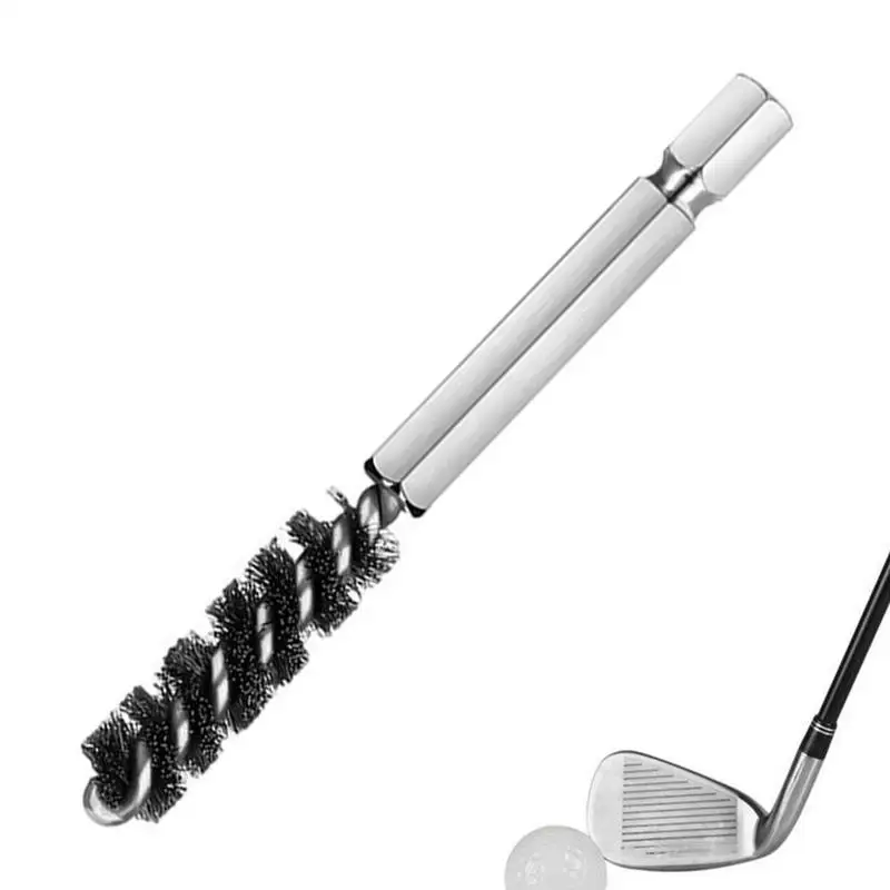 Golf Club Brush Golf Club Groove Cleaner Stainless Steel Soft Bristles Brush Multifunctional Cleaning Tool Accessory For Friends