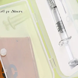 Versatile Prefillable Syringe made from Borosilicate Glass; Numerous Capacities Available