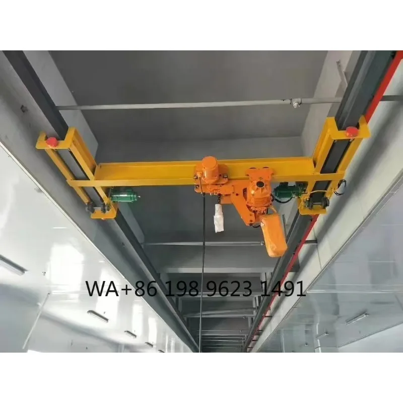 

0.5Ton 1Ton 3Ton 5Ton Monorail Electric Chain Hoist with Trolley 220V 380V Industrial Lifting Equipment