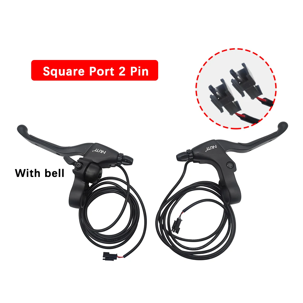 NUTT E-Bike Scooter Electric Brake Lever Bike Bicycles 22.2MM With Bell For Bicycles V-Brake / C-Brake / Line-Brake / Drum-Brake