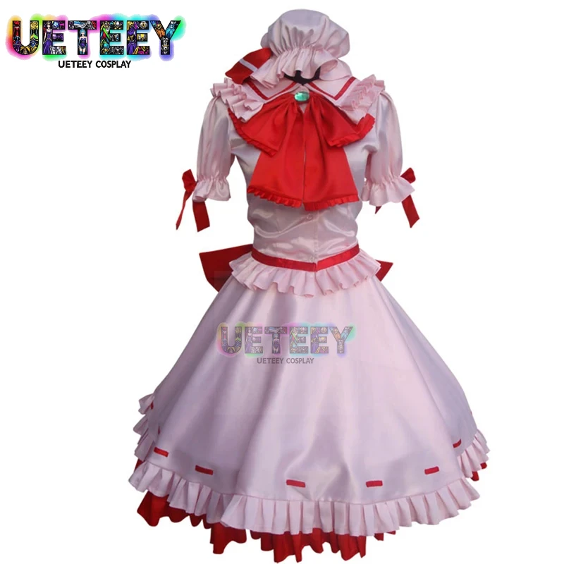 

UETEEY Touhou Project Cosplay Remilia Scarlet Costume Full Set Halloween Carnival Party Costumes Clothes