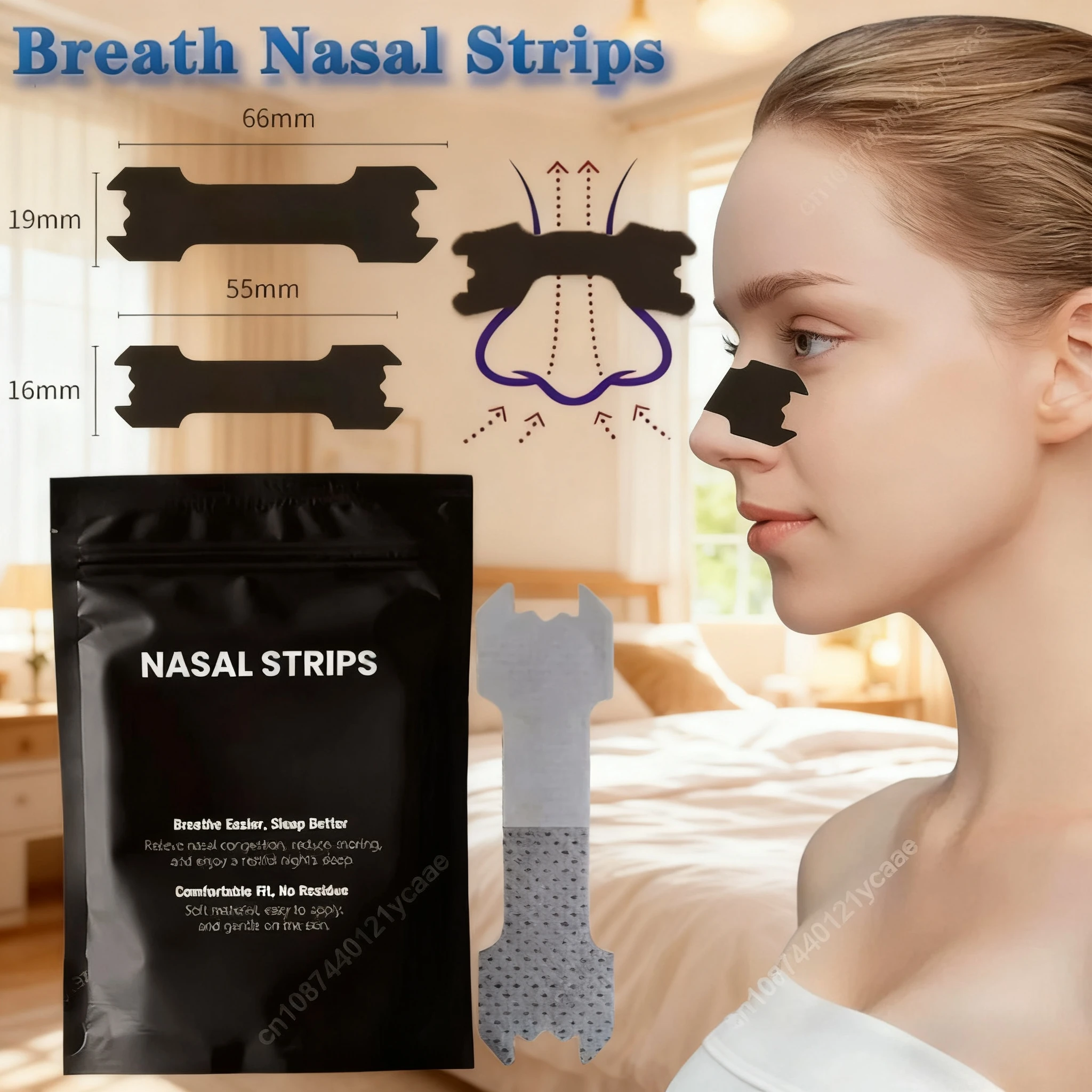 

30/60/90 шт., набор пластырей для носа против храпа, сверхпрочные полоски для носа, лучшее дыхание, неинвазивное, легкое дыхание, средство для сна, декив