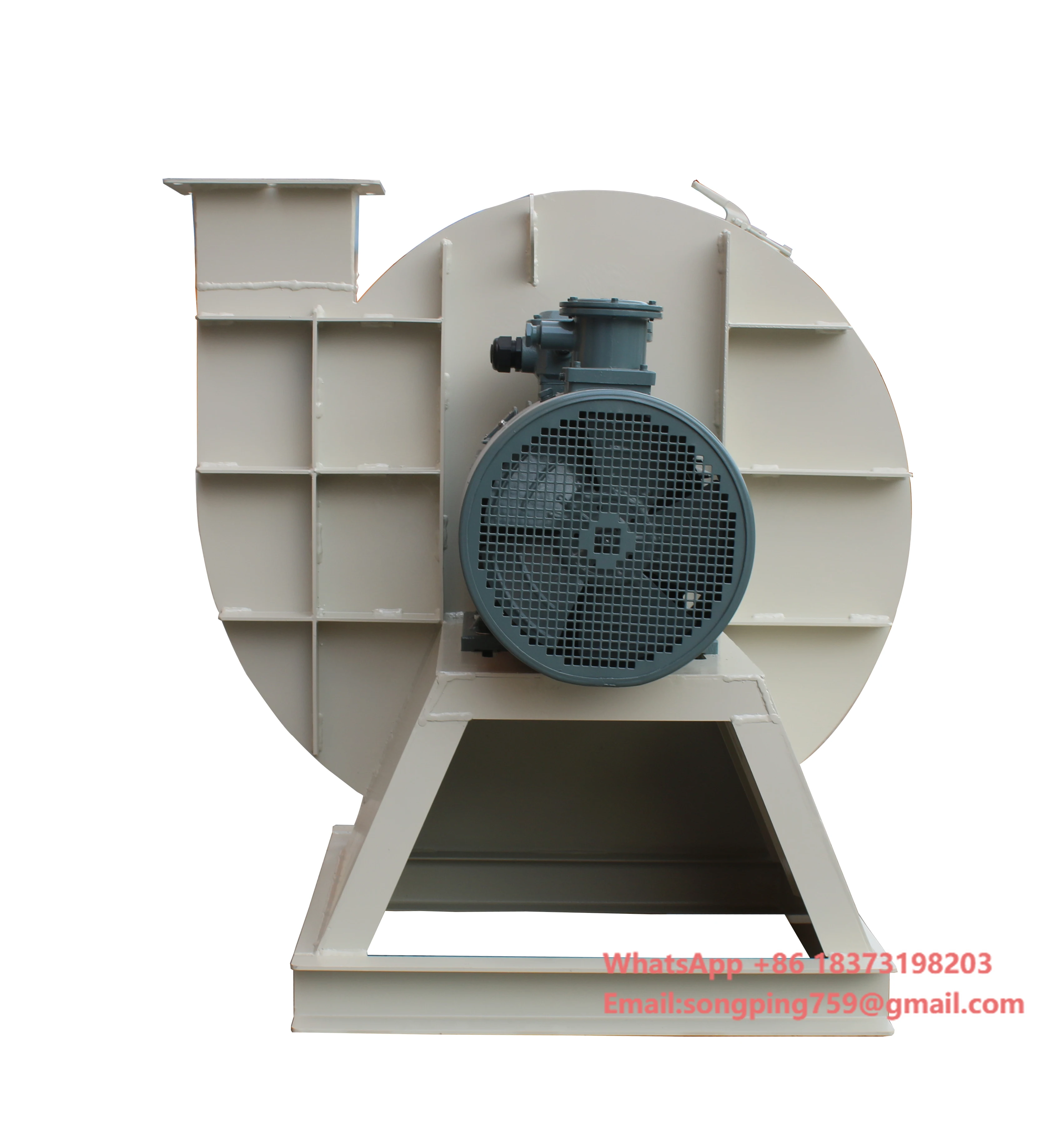 

Dust Extraction High Pressure Single Inlet Mine air Blower Turbo Fan Industri Blower air Fan Centrifugal Gas