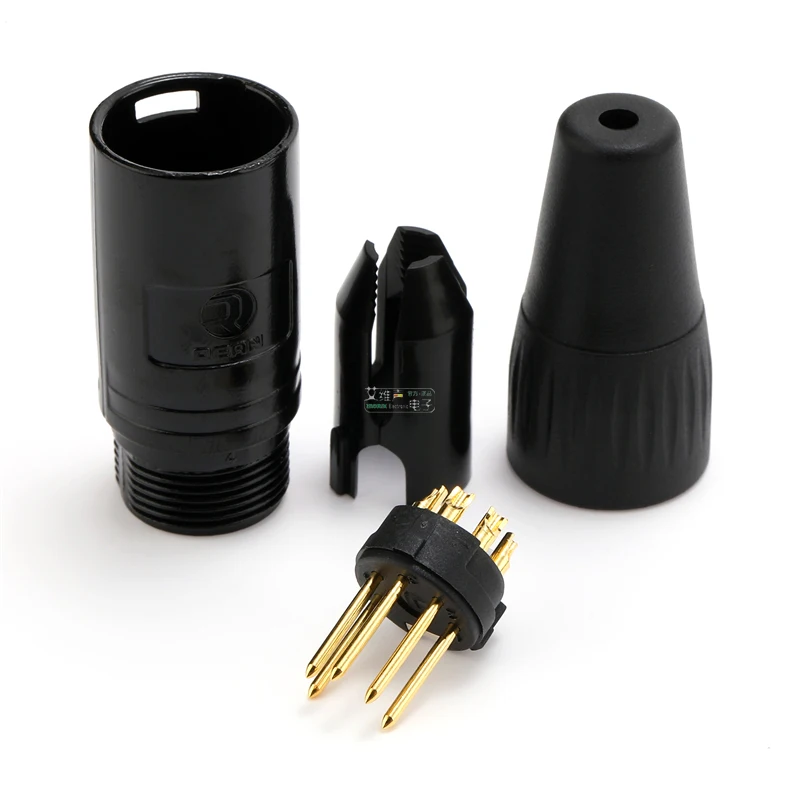 REAN YONGSHENG NEUTRIK XLR Stecker/Buchse Mikrofonkabel Audio-Balance XLR YS176 YS177 YS136N YS186 YS187 High-End HIFI – Detail 28