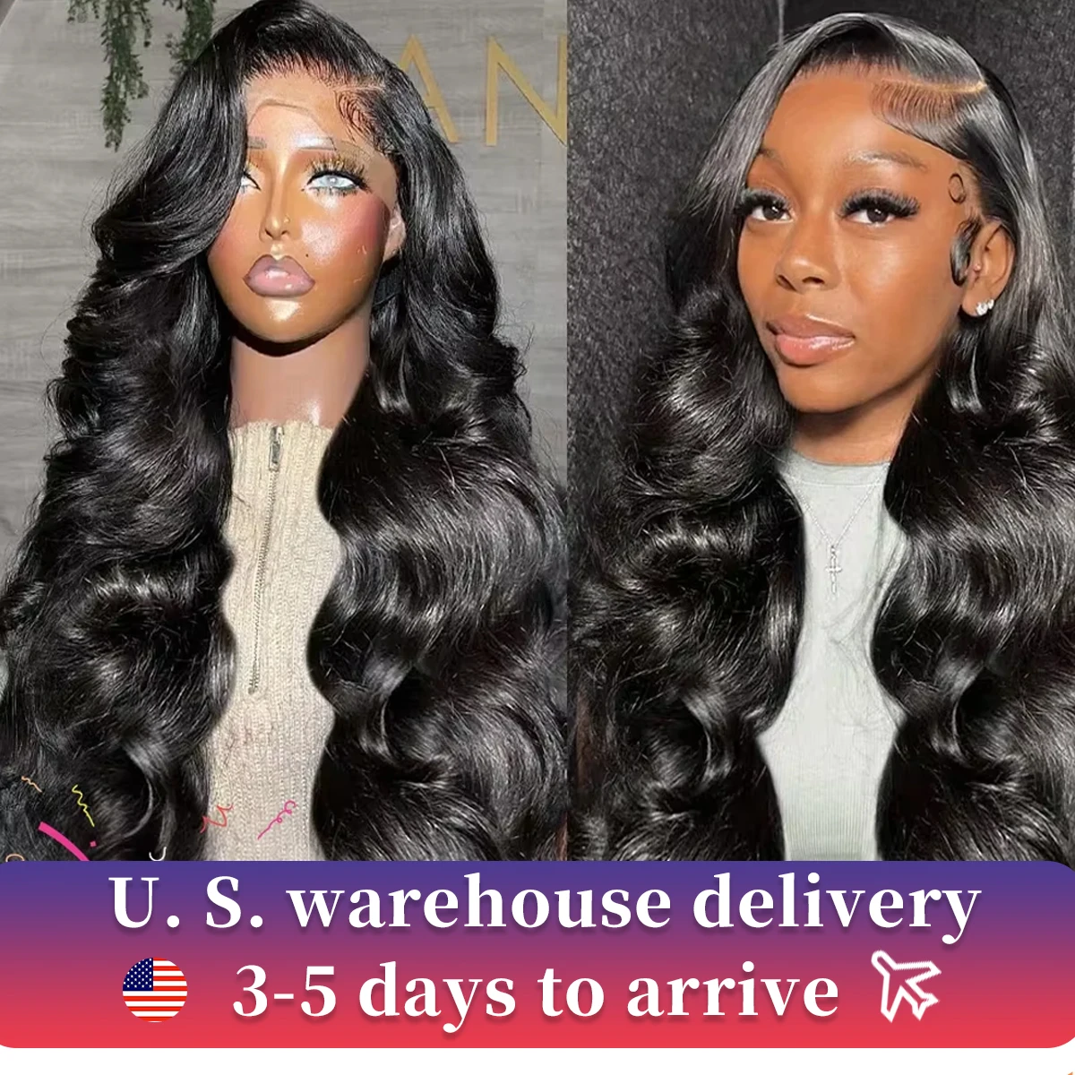 13x6 Transparent Lace Front Wig Human Hair Wigs Body Wave Pre Plucked 13x4 Lace Frontal Wig Brazilian Remy Human Hair Wig