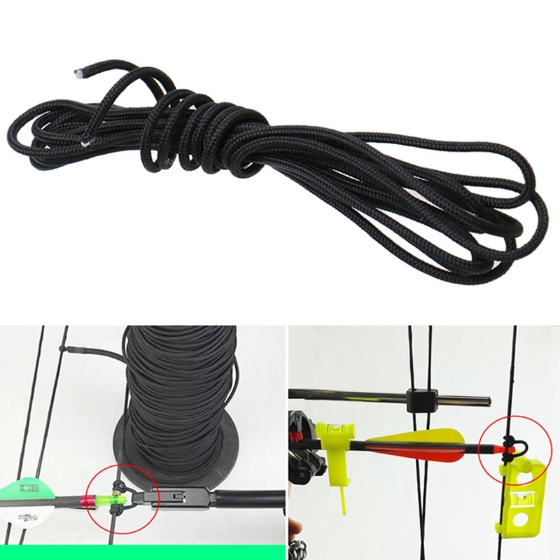 

2.5mm x 2m Release Compound Bow String Nock D Loop Rope Cord Bowstring DropShipping