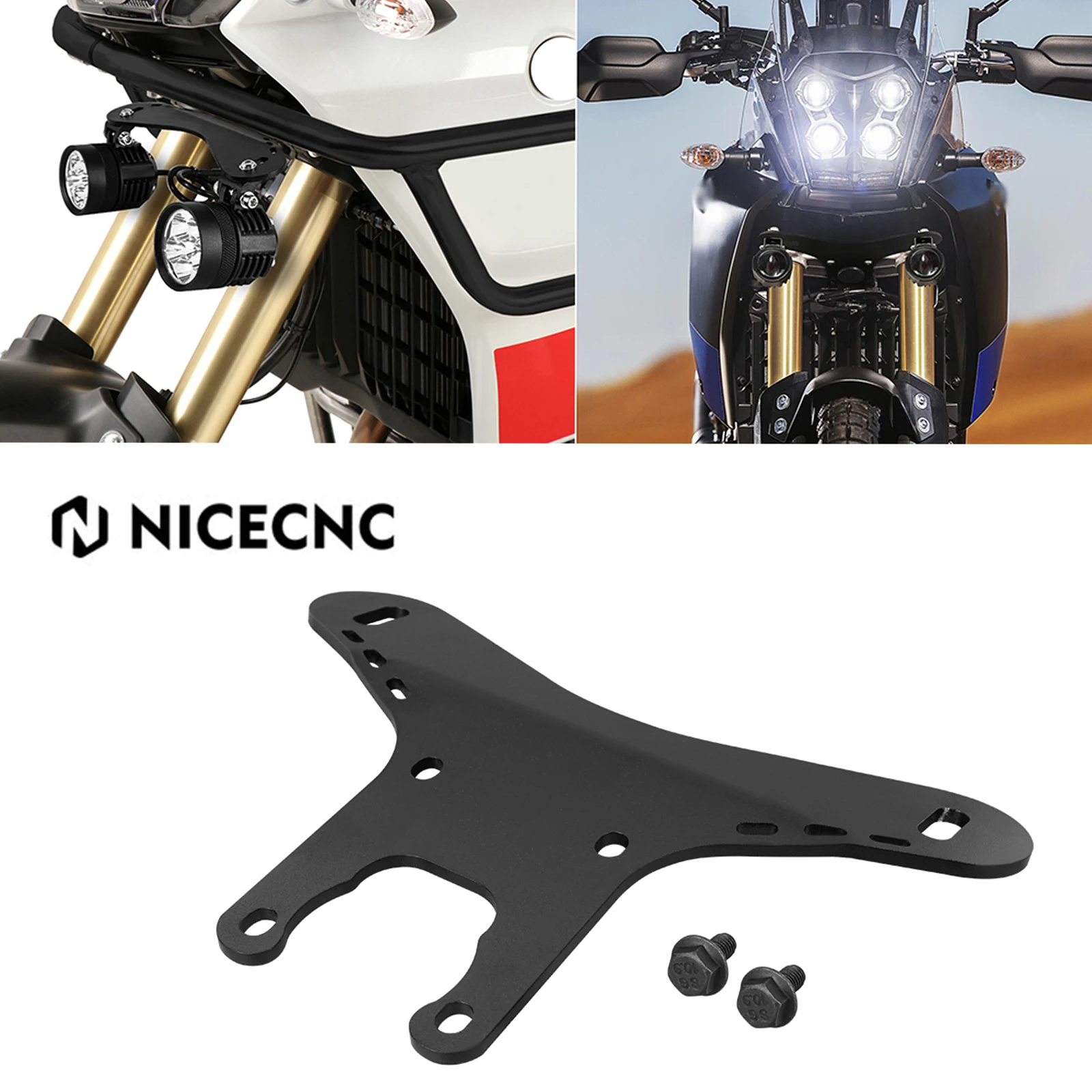 

For Yamaha Tenere 700 Tenere700 T700 XTZ 700 2019 2020 Motorcycle Auxiliary Light Bracket Fog Lights Spotlight Bracket Holder