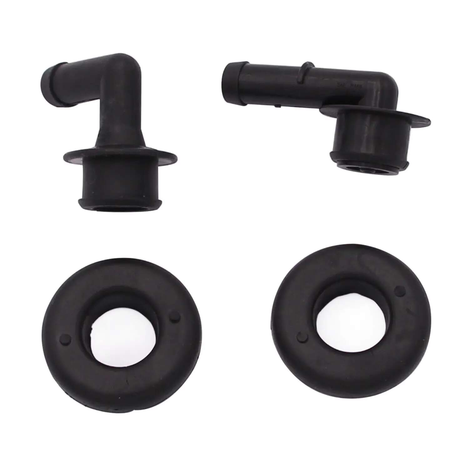 4Pcs/Set PCV CCV Vent Valve Elbows Grommets Kit For Jeep Grand Cherokee 2000-2004 4.0L Car Accessories Vent Valve Kit 53013360AA