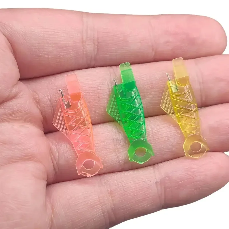 5pcs Auto Needle Threaders for Sewing Machines, Ergonomic Self-Threading Tool with Plastic Handle, Assorted Colors