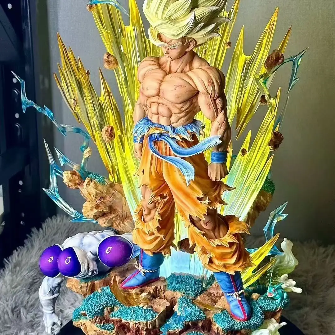 Dragon Ball Z Super Saiyan Action Figure Set Mystery Box Anime Collectible Toy Gift for Fans view 2
