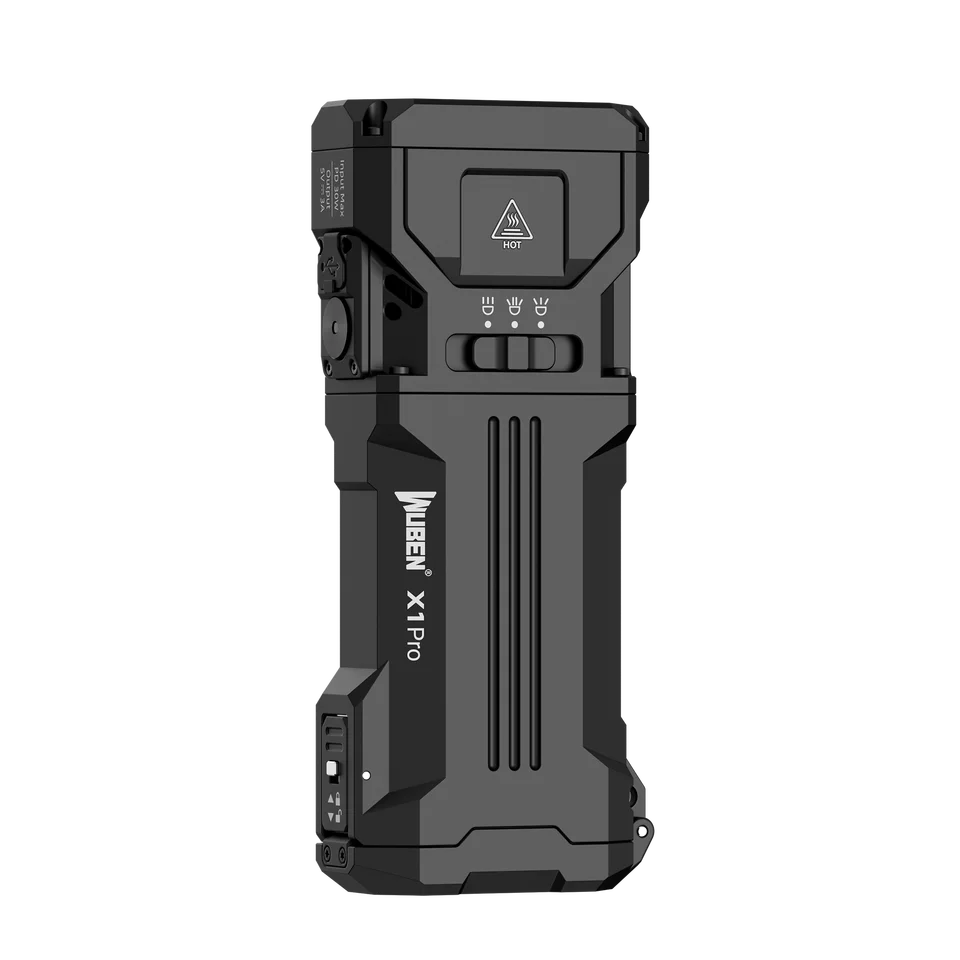 WUBEN X1 PRO EDC 高輝度 EDC 懐中電灯 12300 ルーメン USB-C 充電式 2