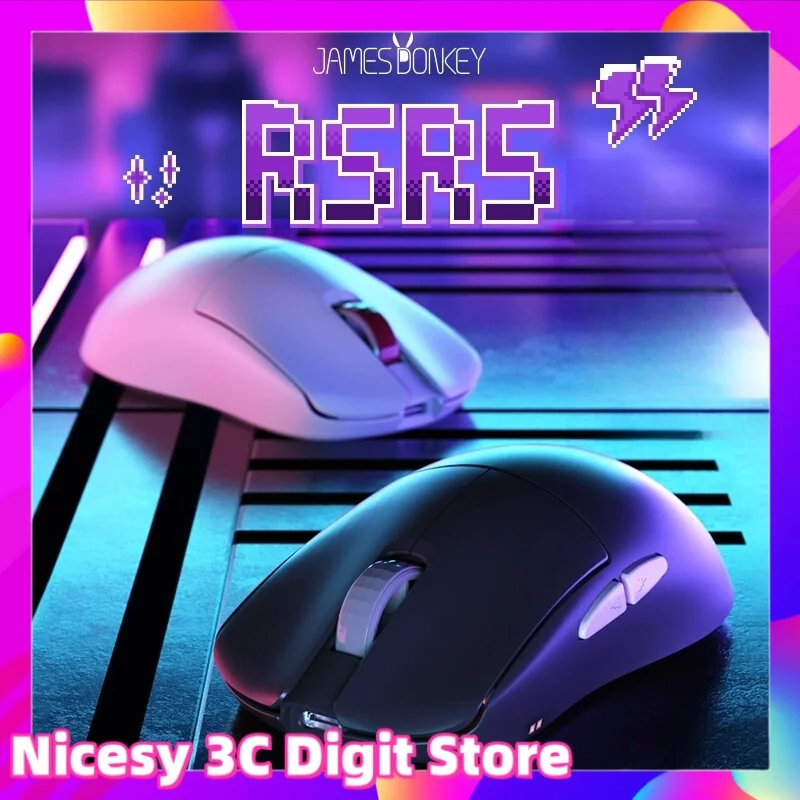 

RSR5 Wireless Gaming Mouse Tri-Mode Dual 8k High Return Rate Lightweight Long Battery Life Tablet Laptop Office Game Accessories