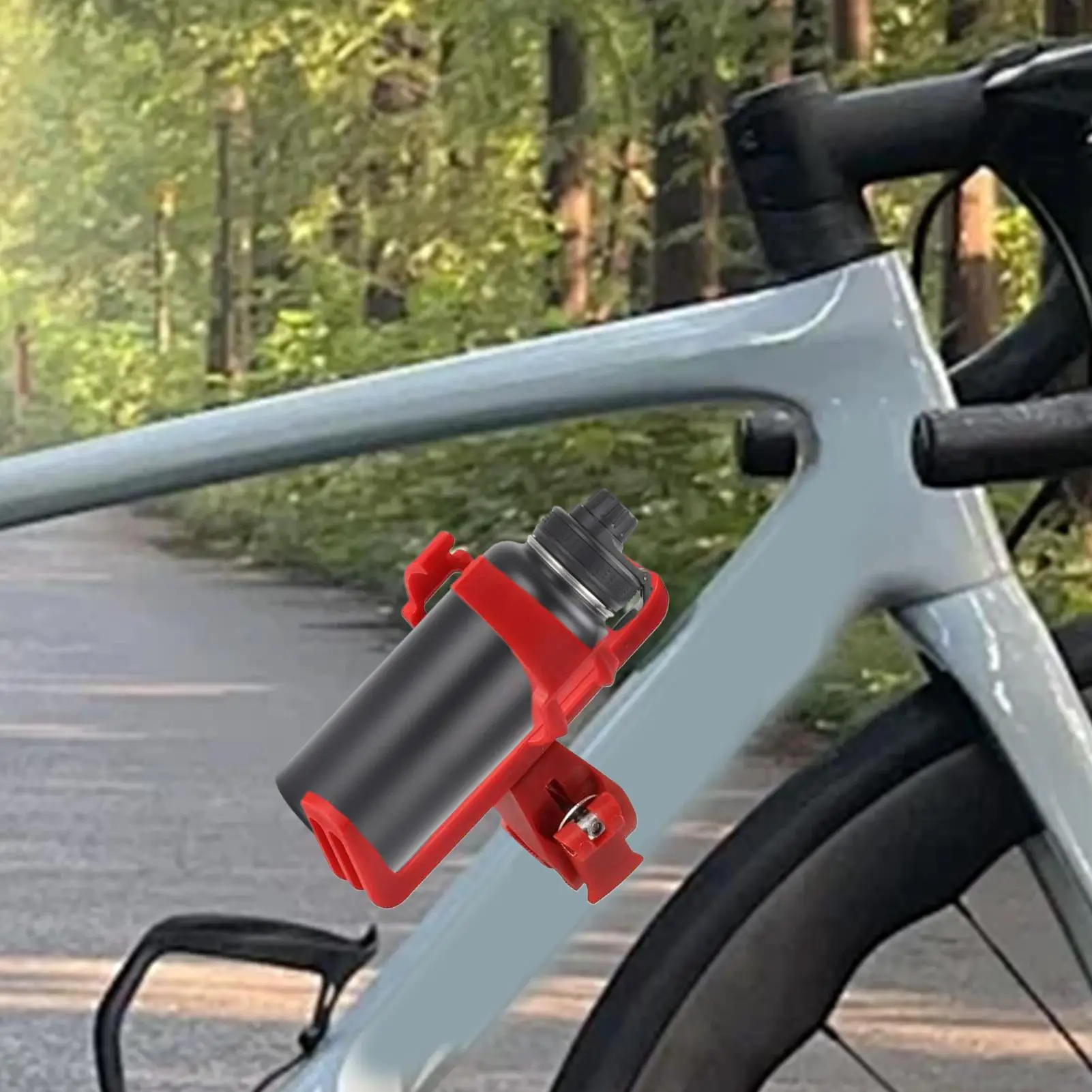 

Cycling Water Bottle Holder Rotating Motorcycle Atv Cup Holder Mount Replacement Attachment Cage Non-Slip Design For Travel Atv