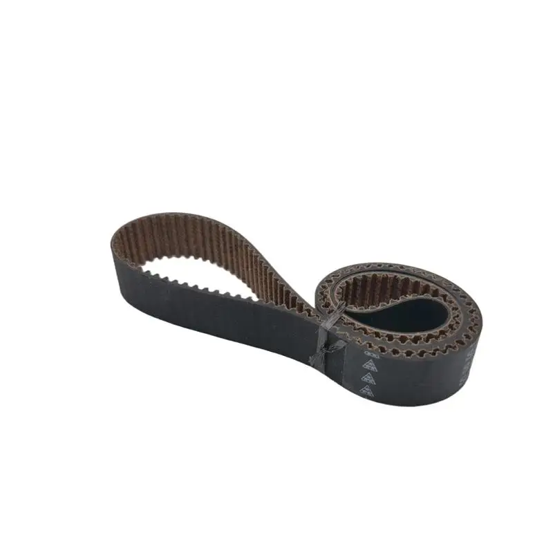 Non-Slip S2M 158 Timing Belt S2M-6 Wear Resistant Closed-loop Rubber Timing Belts Width 3mm 10mm 5mm STD Black Synchronous Belt