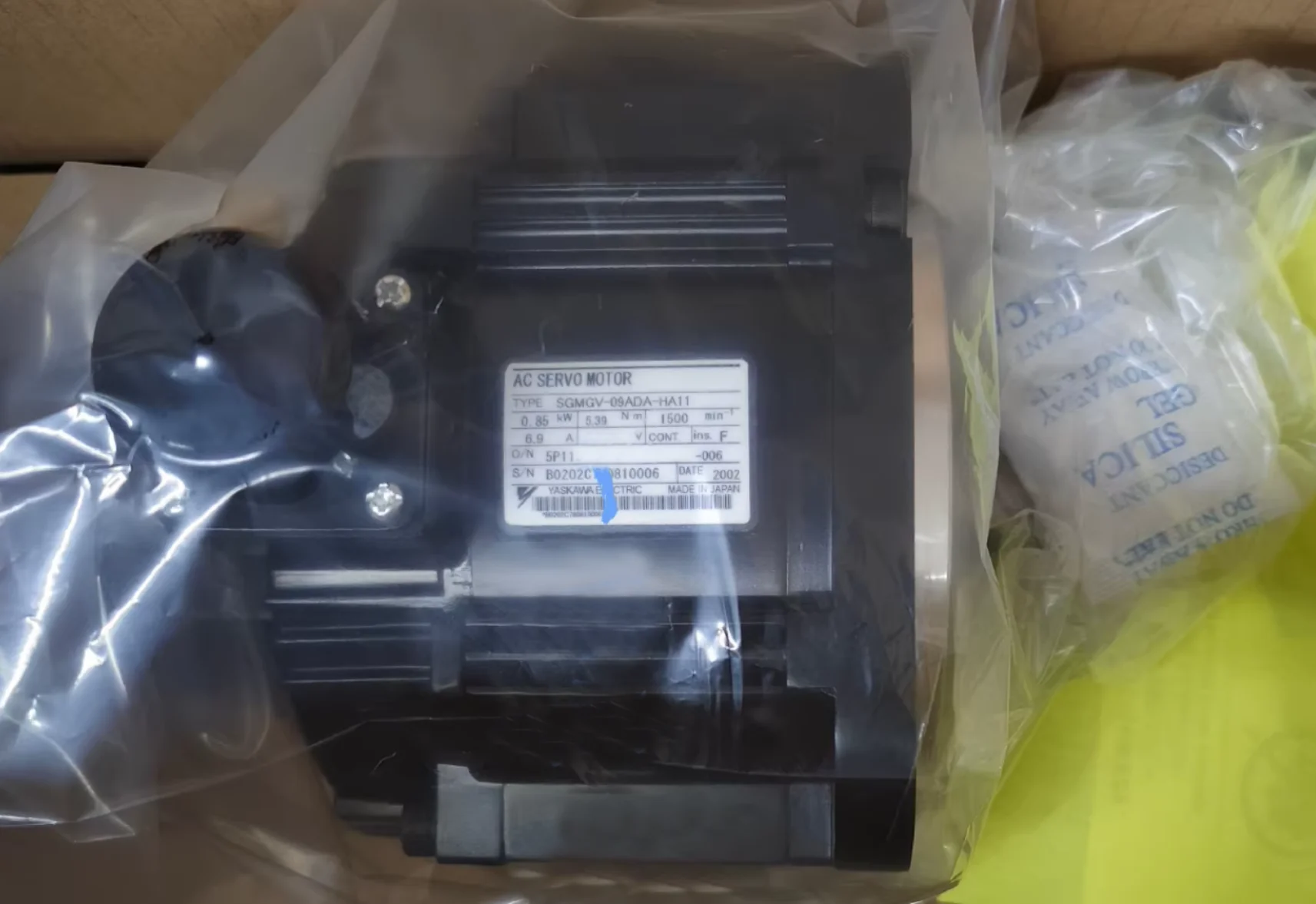 

SGMGV-09ADA-HA11 Brand new Servo Motor，Fast shipping，SGMGV 09ADA HA11