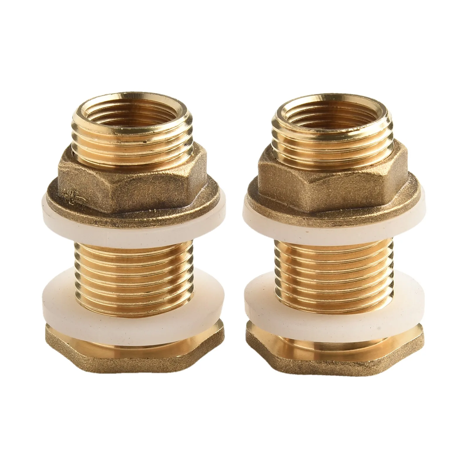 Adaptateurs réducteurs hexagonaux pour eau et réservoir, Construction en laiton, connexion anti-fuite, Compatible avec divers systèmes de plomberie