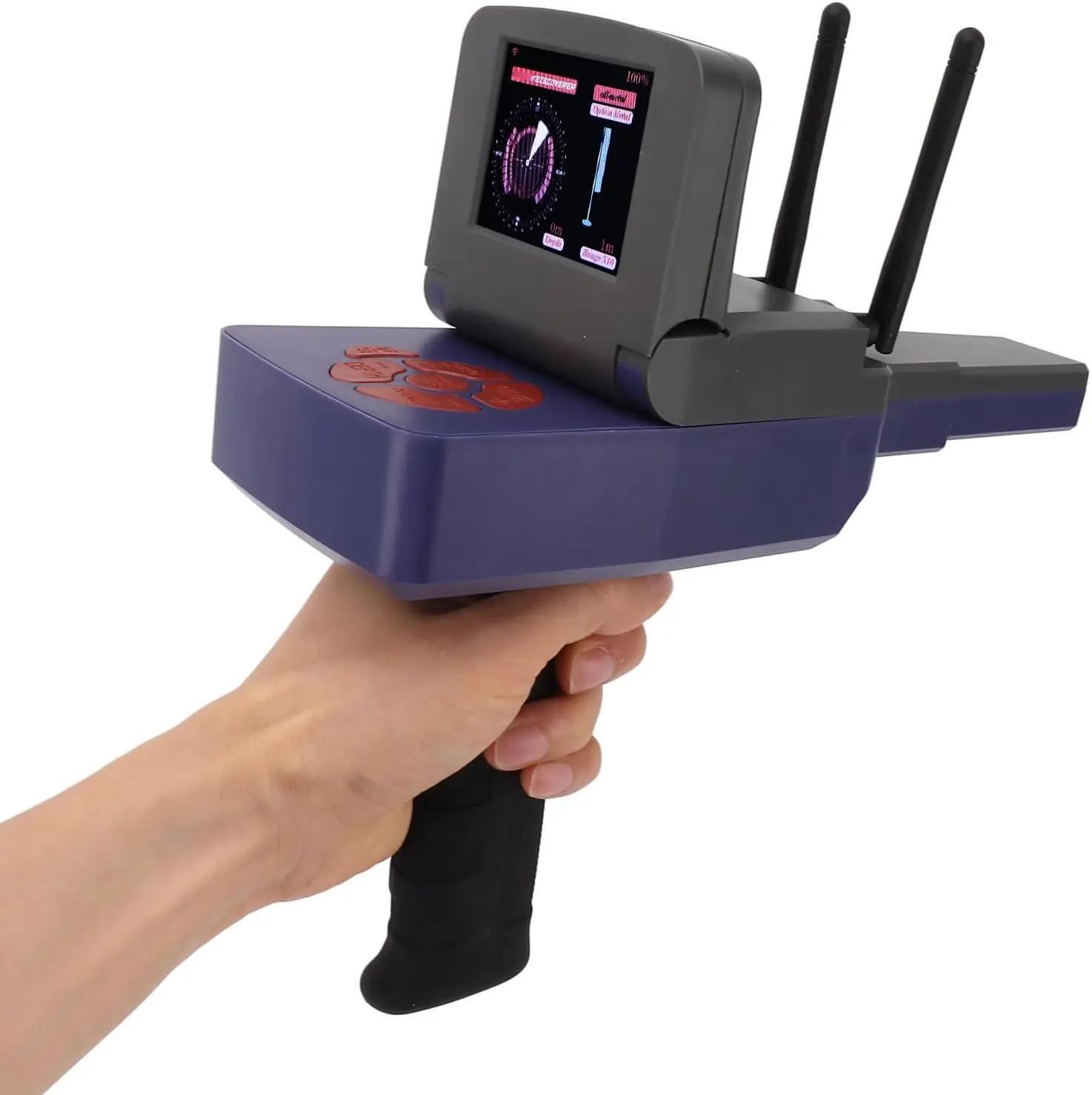 

Underground Metal Detector Microcomputer Control Chip 1500m Range 30m Depth for Outdoor