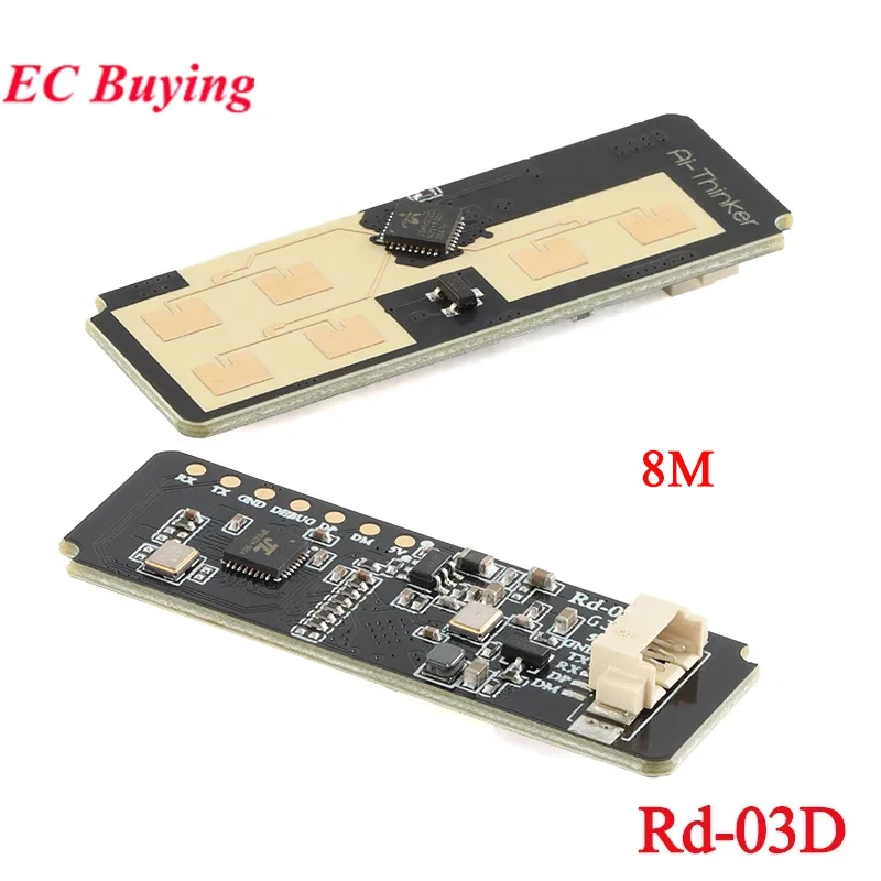 2Pcs/1pc Rd-03D 24G Multi-target Human Motion Trajectory Positioning Localization Tracking Radar Sensor Module PCB Antenna