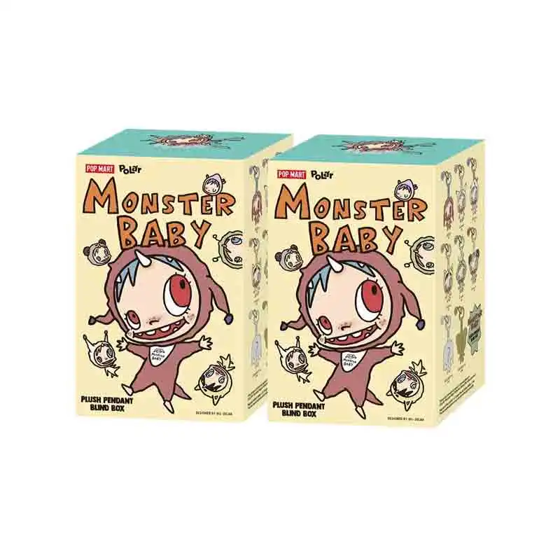 

POP MART POLAR-Monster Baby Series Mystery Box Blind Box Toys Cute Cartoon Pendant Collectible Ornament Christmas Surprise Gifts