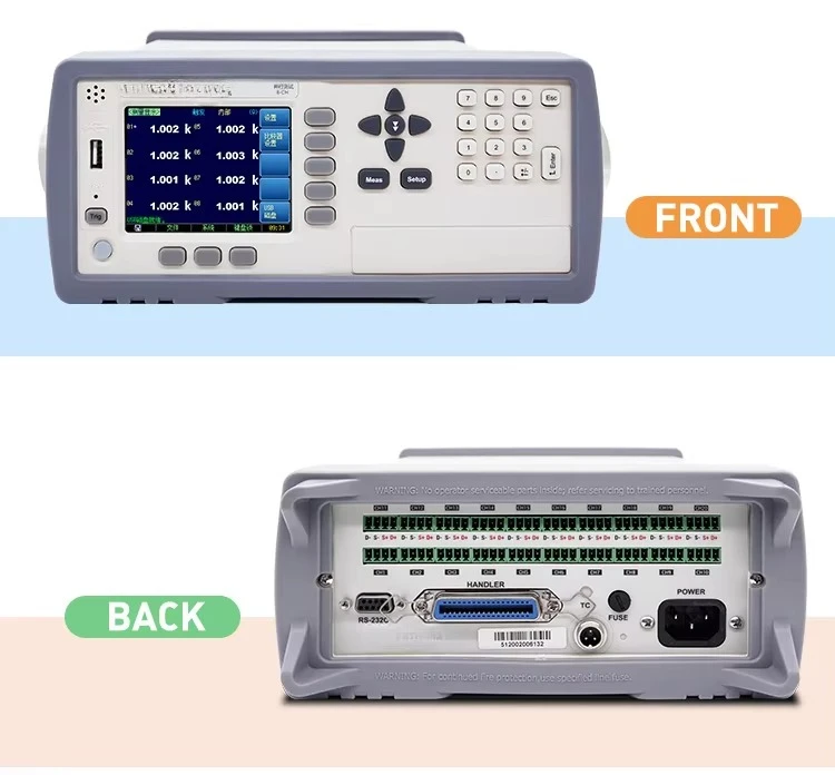 AT5120 Multi-Channel Scan DC Resistance Meter Electronic Measuring Instrument for Testing