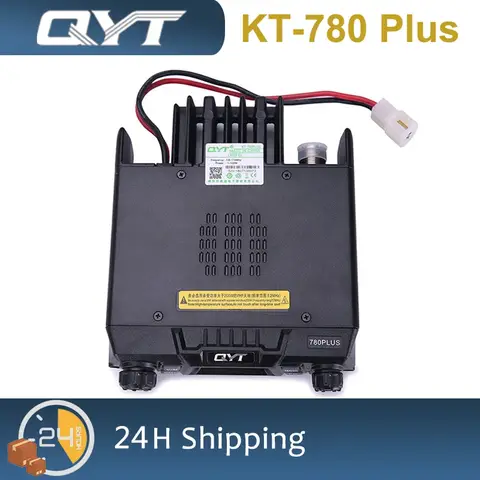 QYT KT-780 प्लस कार मोबाइल स्टेशन लंबी दूरी की वॉकी टॉकी VHF 100W 136-174MHZ उच्च शक्ति CB ट्रांसीवर शौकिया संचार 10 best sales qyt kt 780 प्लस - №4