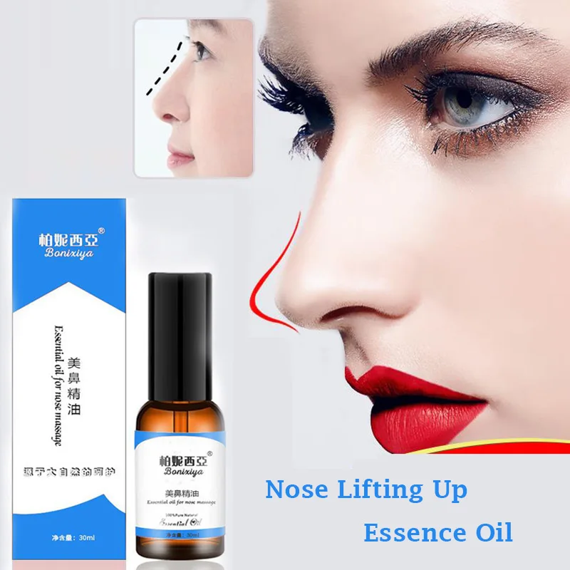 

Nose Up Heighten Rhinoplasty oil 30ml Nose Up Heighten Rhinoplasty Nasal Bone Remodeling Pure Natural Care Thin Smaller nose