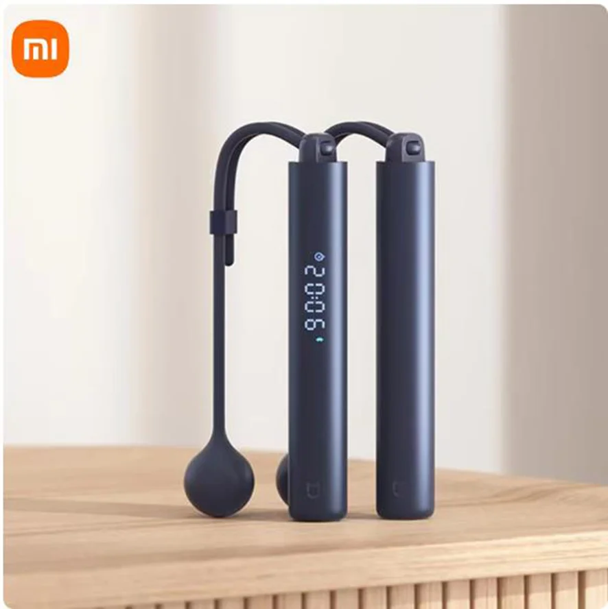 

Умный Скакалка xiaomi mijia: беспроводной проводной двойной режим, точный подсчет и время, помогает упражнениям для фитнеса и потери веса.