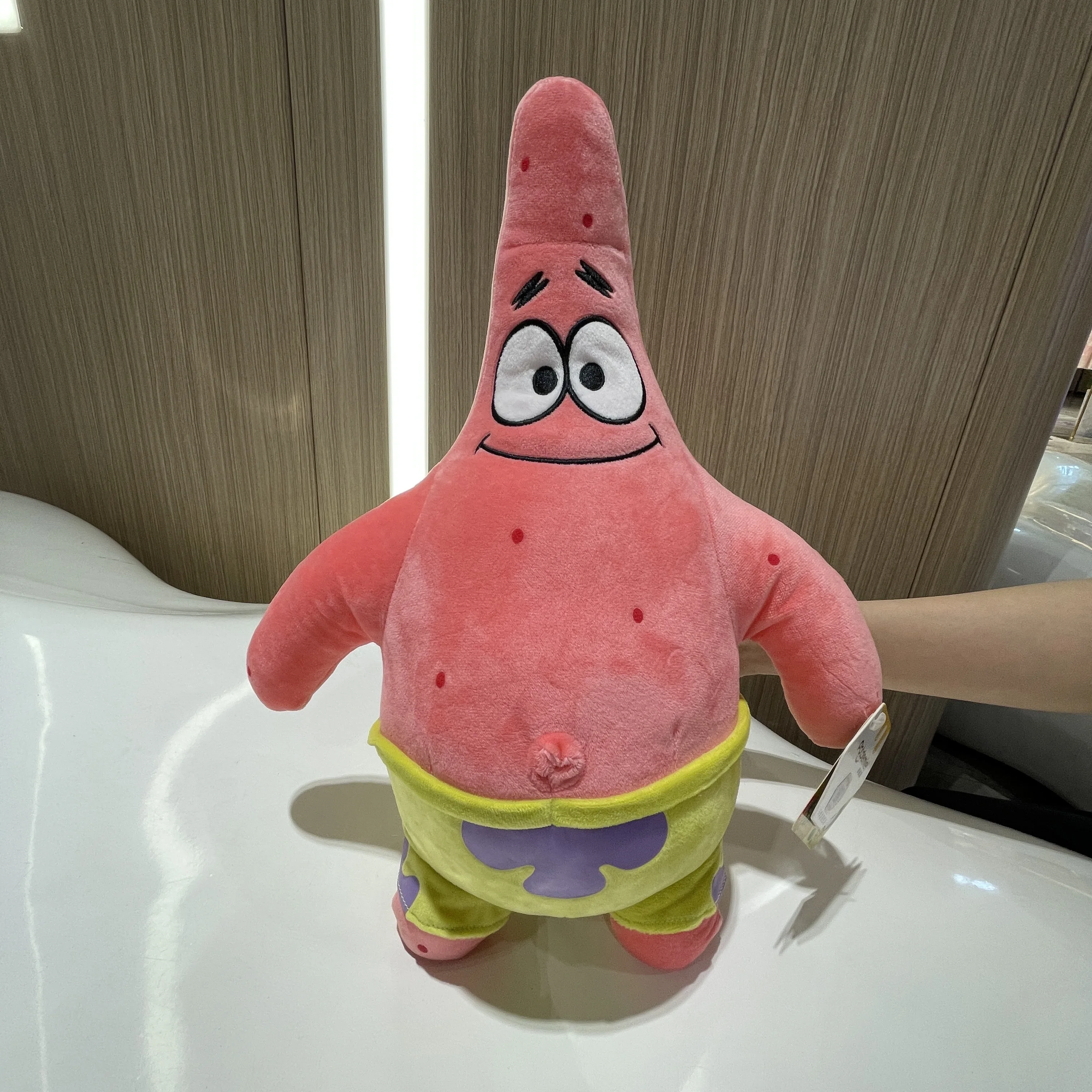 Oryginalne Anime Spongebob Squarepants Patrick Star Squidward Eugene H. Krabs Gary Kawaii Cartoon wypchane pluszowe zabawki prezent urodzinowy