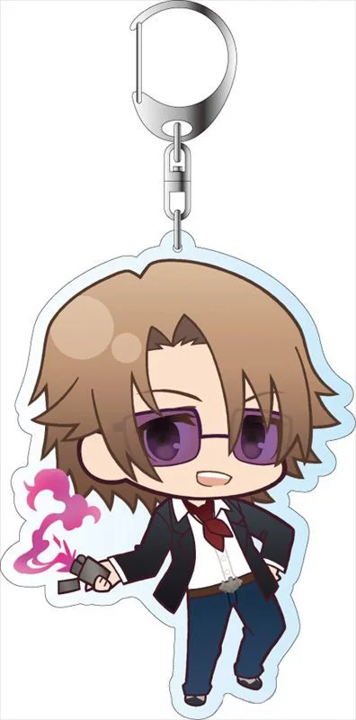 Charm Anime K: peripheral Seven Stories Saruhiko Fushimi Yukari Acrylic HD Figure Keychain Gifts Decor Pendant Series About 6cm