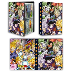 Dragon Ball Game Card Holder, VMAX -Sammlung, Briefalbum, Kinderspielzeug, Geschenk, Buch, Sohn Goku, Vegeta, Freeza, 240pcs 10 Hauptverkaufalbum Ficour - №7