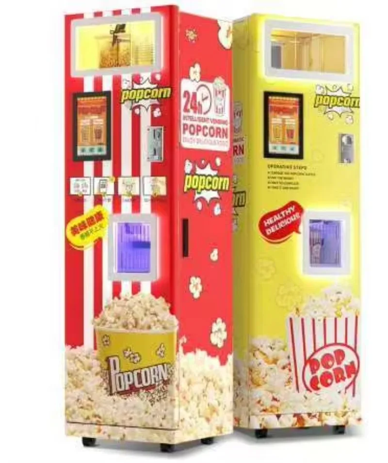 Customized New Product Popcorn Food Snack Vending Machine