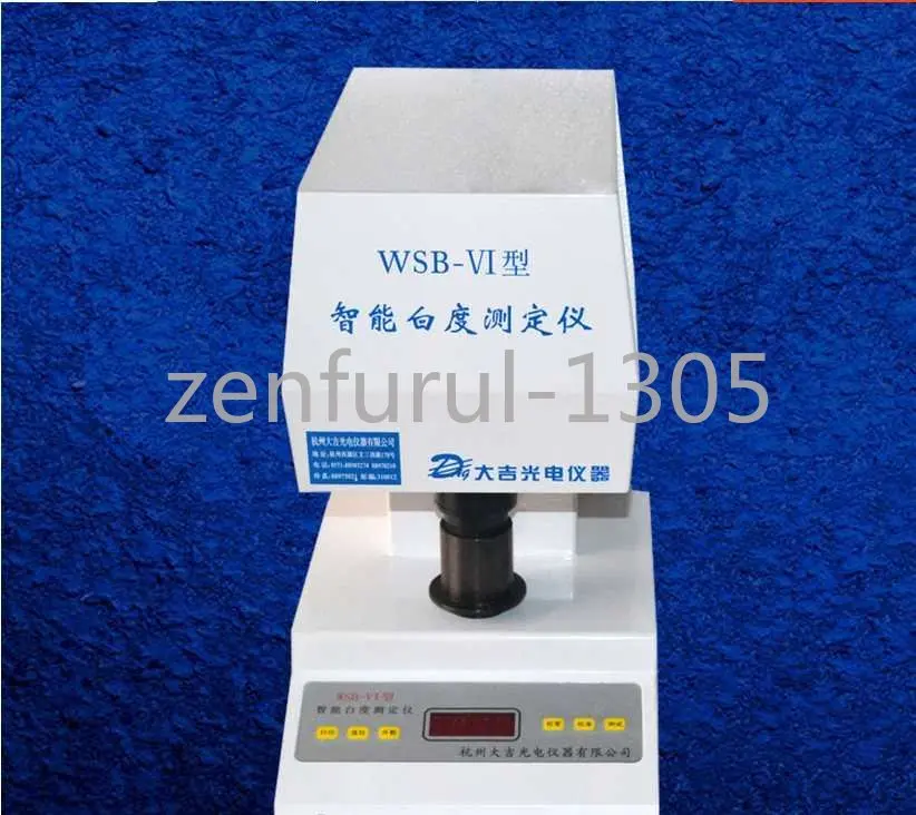 WSB-VI Digital Display Printing Intelligent Whiteness Meter Powder Pressing Former Desktop Flour Whiteness Measuring Instrument