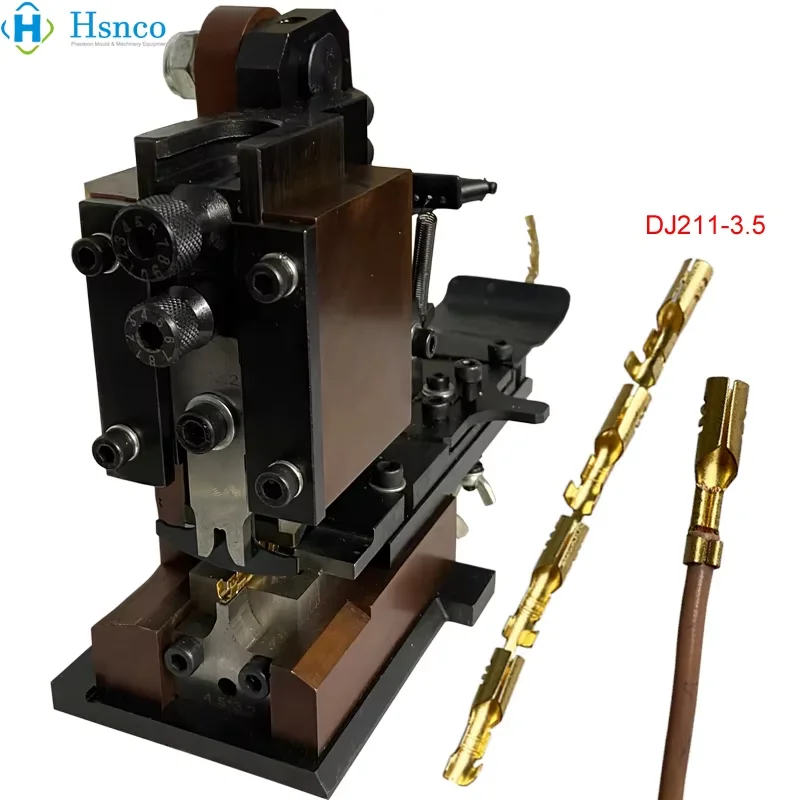 

Vertical Type Terminal Crimping Applicator End Feed MoldOTP Wire Terminal Crimper Cable Terminal Crimping Tool Cable Lug Crimper