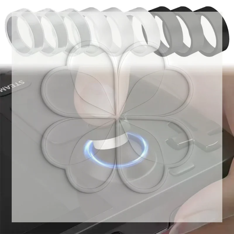 Joystick Protectors Invisible Anti-Scratch Elastic Rubber Rings for Mobile Game Controllers & Console Controllers 6 Pcs