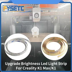 For Creality K1 K1max Upgraded LED Light Strip 24V Lighting Lamp Super Bright Light Bar for K1 K1max 3D Printers