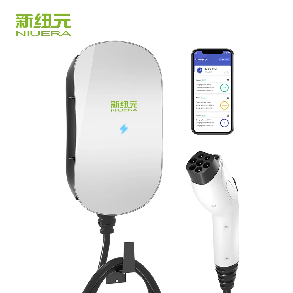 

Hot Sale Fast Electric Car Ev Charging Station Commercial 11 Kw Type 2 Ev Charger Wallbox Pulsar Plus Level 2 Electric Ve