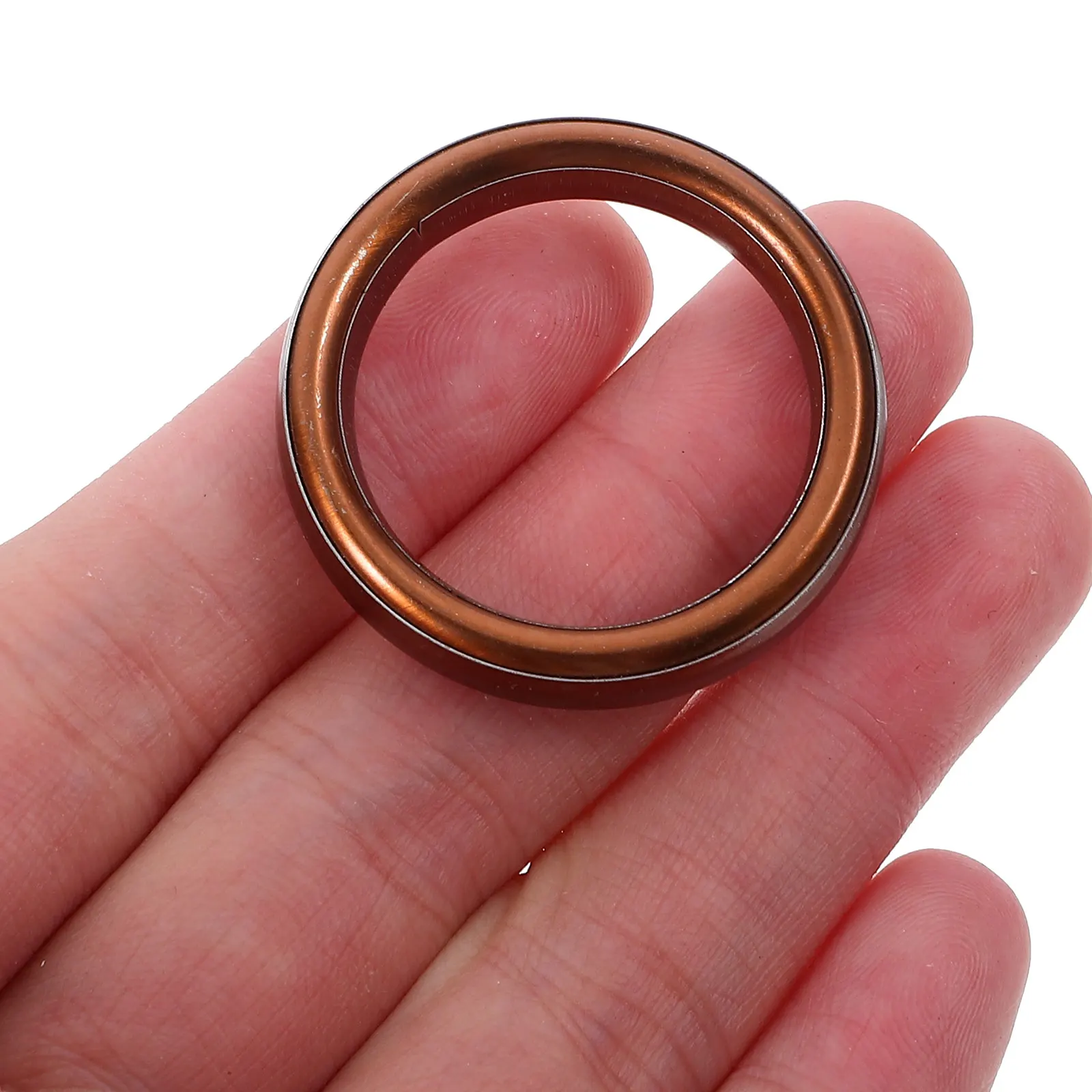 

20pcs Exhaust Gasket Replacement Exhaust Pipe Flange Gaskets Sturdy Durable Leak-Proof Car Part Compatible With Multiple Vehicle