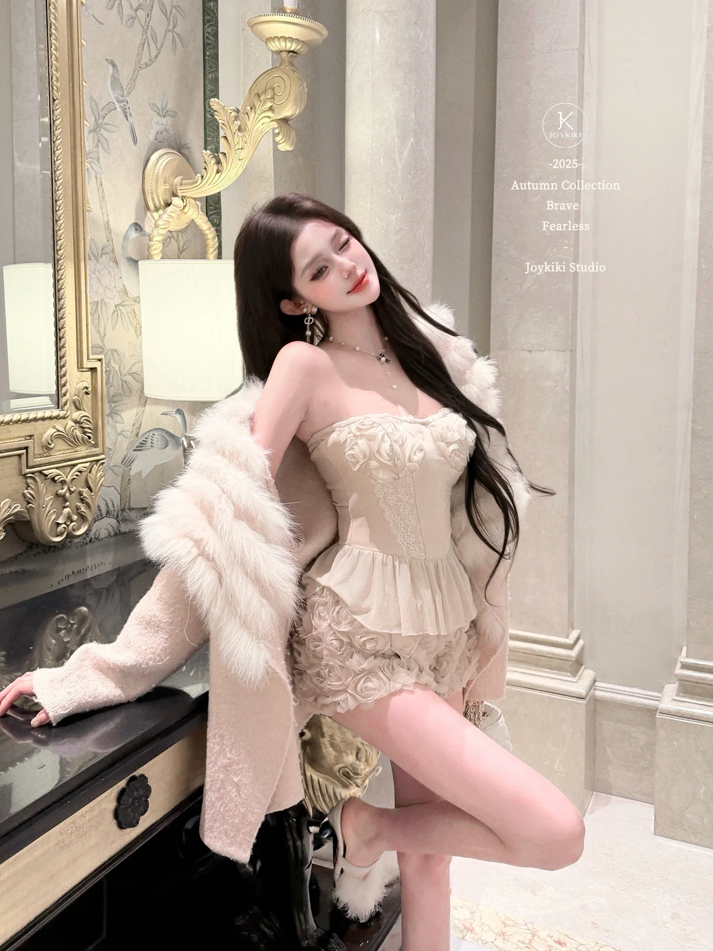 

Комплект Joy Kiki Oxygen Sister Pure Desire: 3D-комплект для похудения и омоложения с цветочным узором, из нейлоновой ткани, для зимнего сезона, короткий рукав