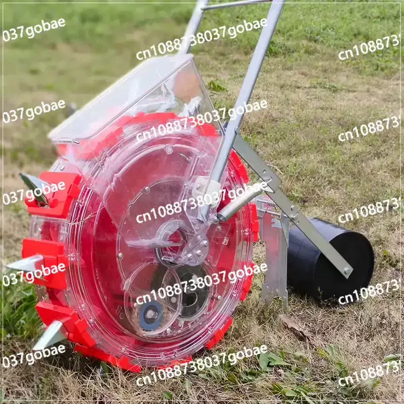 Hand Push Seeding Peanut Corn Planter Small Machine Agricultural Multifunctional Fine Sowing Soybean Tool Artifact
