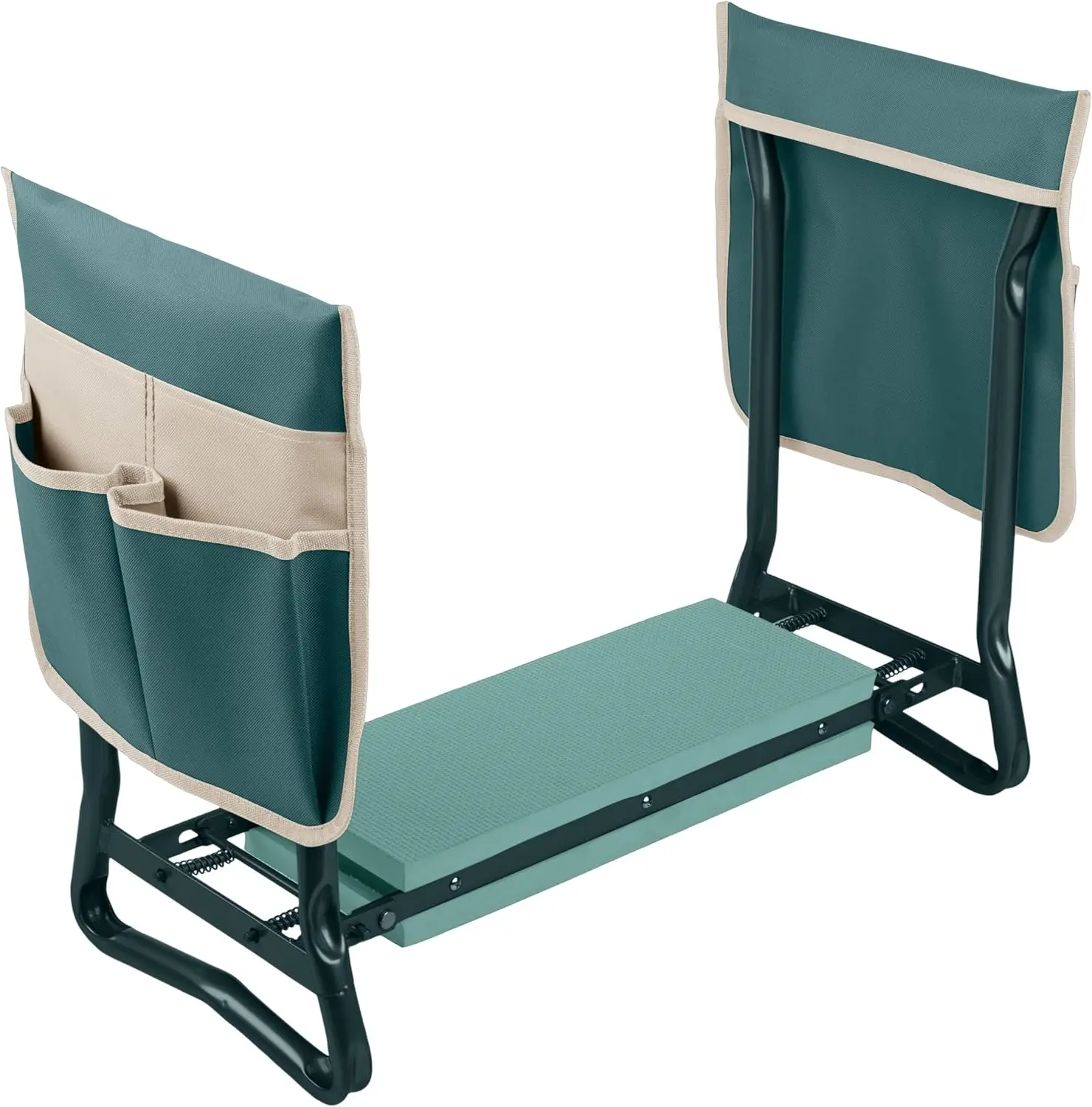 

2-in-1 Foldable Garden Kneeler and Seat with Removable Pockets for Gardening Tools - Perfect Gift