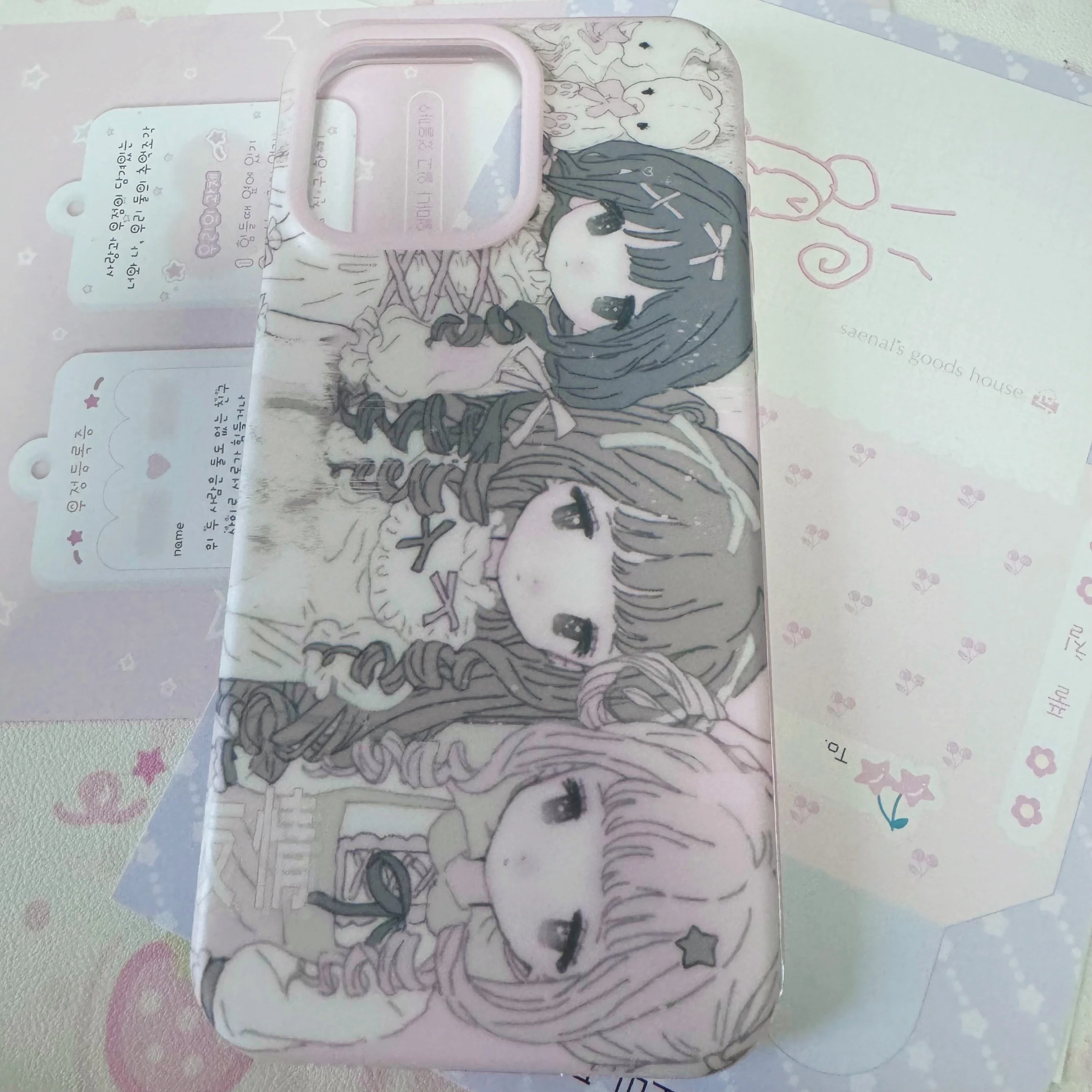 Casing Ponsel INS Kawaii Anime - Luxury Bags Quotes ulasan dan harga