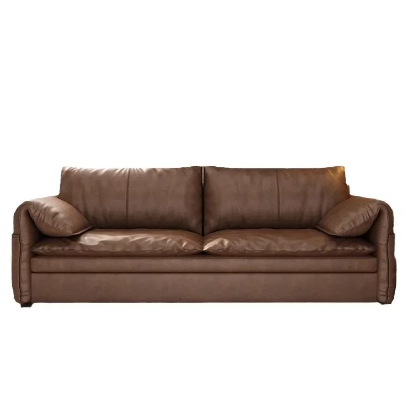 

Elephant ear sofa bed folding dual-purpose Nordic new living room small apartment homestay apartment study retractable bed