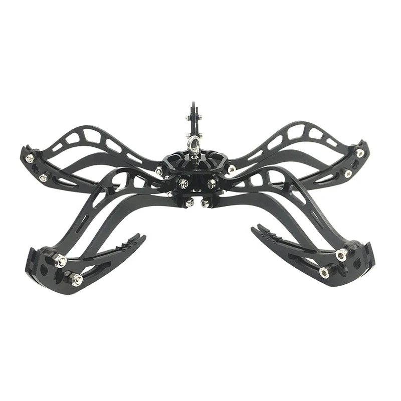 Drone Robotic Arm Grabbing Tool; Quadcopter Drone Extraction Rescue Claw