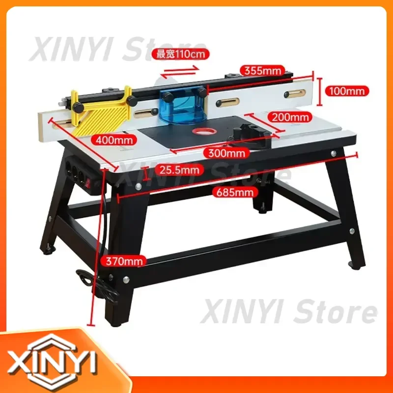 for Bakelite Milling Table for Upside-Down Panels Woodworking Carving Machine Table for Chamfering Trimming and Grooving