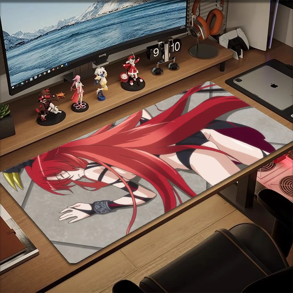 

Anime Girl Rias Gremory High School Dxd Mousepad Large Gaming Mouse Pad LockEdge Thickened Computer Keyboard Table Desk Mat