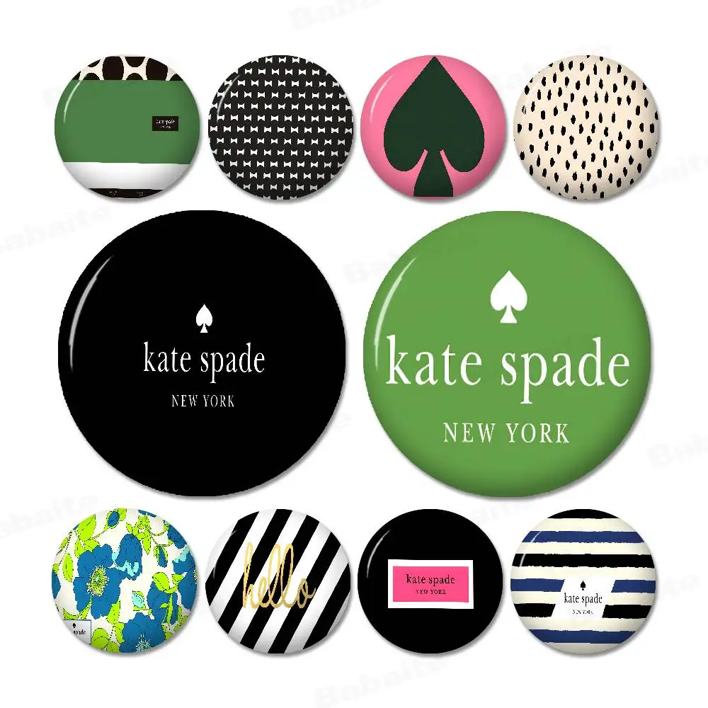 K-KateS S-SpadeS Tinplate Pin Button Custom Anime Role Old-school Brooch Cartoon Collar Badge Jewelry Gift Fans