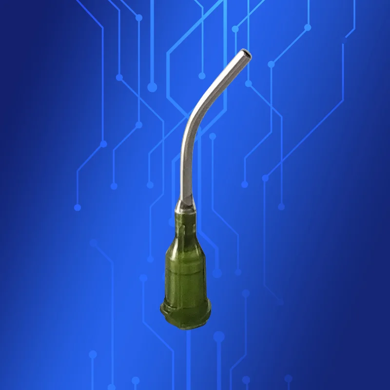 

Высокое качество, 45 градусов, изогнутая, 14G, 1 дюйм, изогнутая игла для дозирования шприца с тупым наконечником