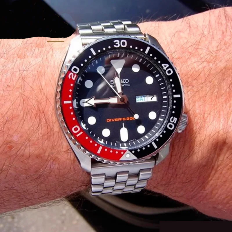 男性用ステンレスブレスレット,seiko 5,ウォーターゴースト,skx007,skx009,skx175,skx173,cio MTP-1374, 1375,高品質,20mm, 22mm