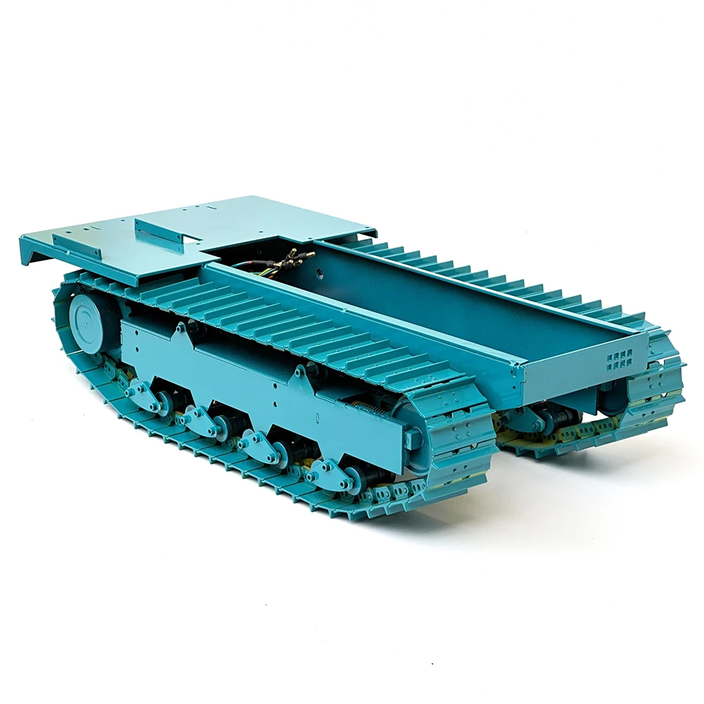 Metal Chassis 3S Brushless Planetary Power Suitable for 1/14 Hydraulic Excavator Crawler Chassis Model Toy